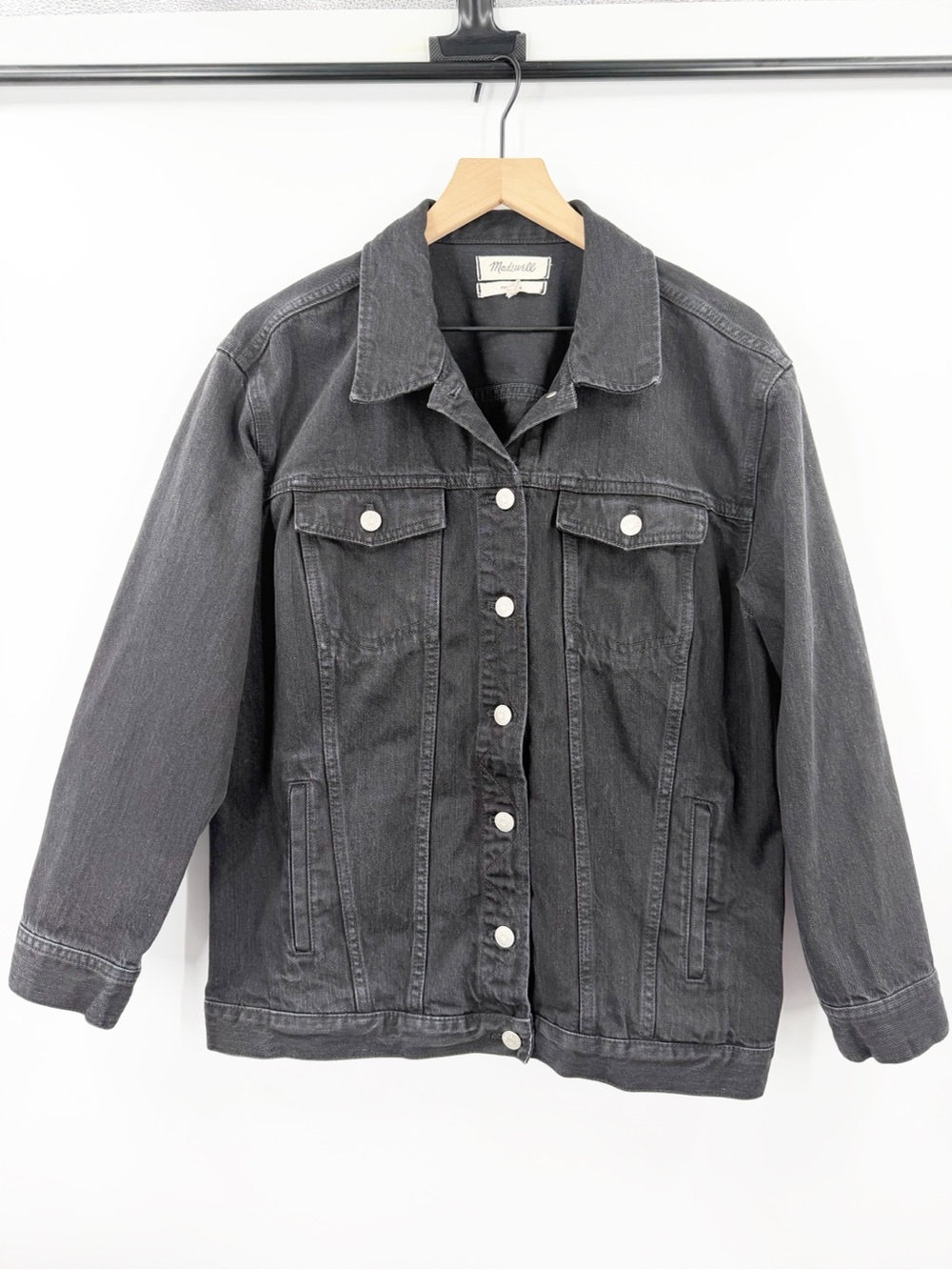 Madewell Black Jean Jacket